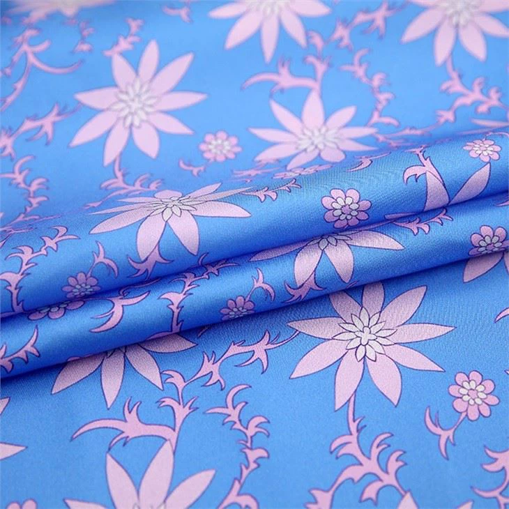 Silk Fabric Printed