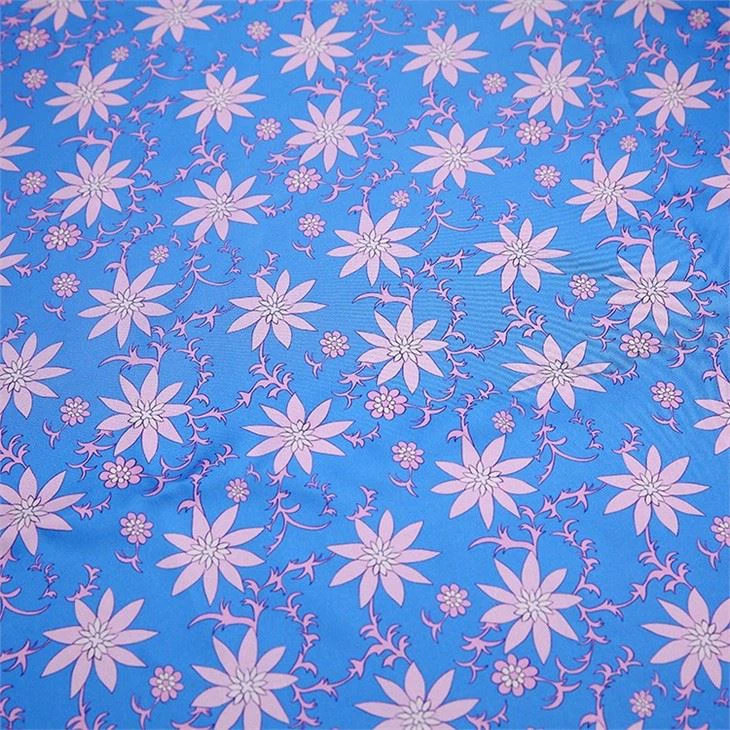 Silk Fabric Printed